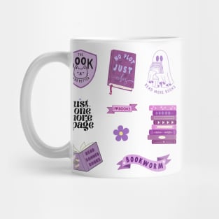 Purple Bookish Pack Mug